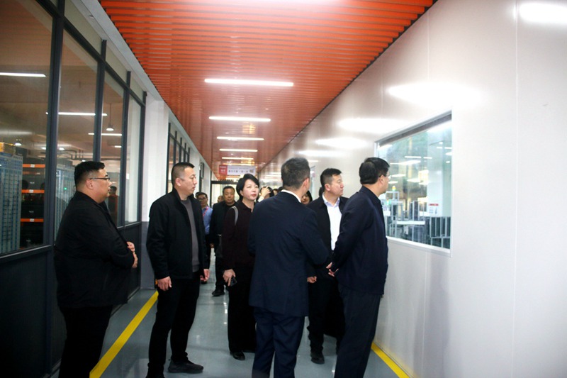 濱州市政企考察團(tuán)調(diào)研圣普集團(tuán)